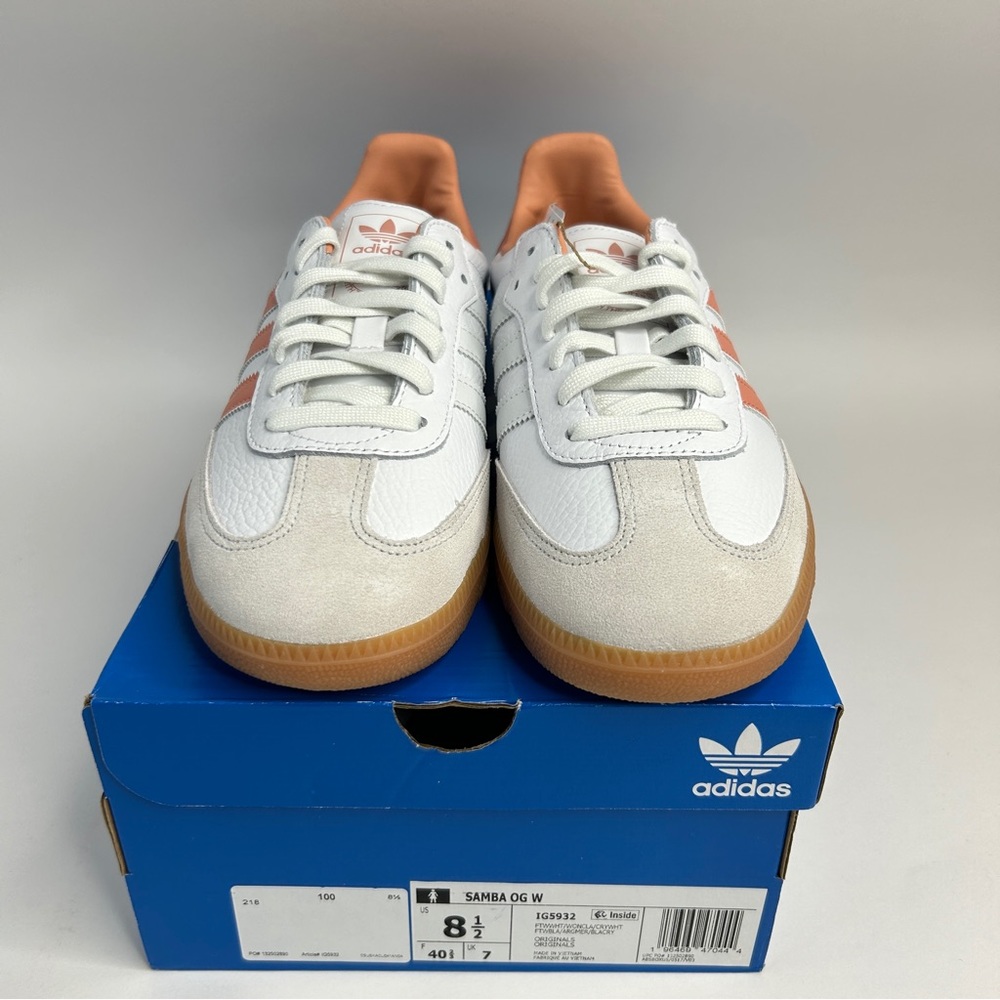 Adidas Samba OG WMNS “White Wonder Cosmic Clay” 2023 - Picture 2 of 4
